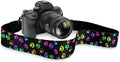 Coldinair Black Adjustable Camera Strap Universal Neck & Shoulder Soft Padded Strap for All DSLR Cameras,Binoculars by Coldinair