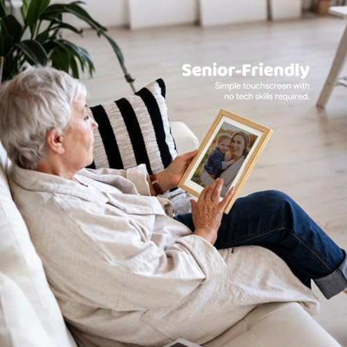 Digital Picture Frame, frameo 10.1 inch smart WiFi Digital Photo Frame - Image 4