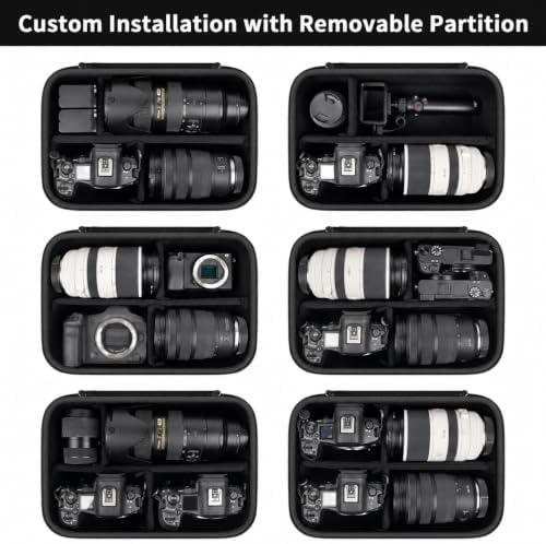 Camera Case for Canon/for Sony/for Nikon DSLR SLR Cameras, Large Capacity - Image 4