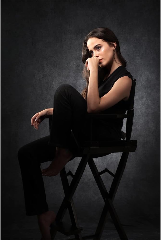 UrcTepics 5×7 ft Dark Grey Vintage Photography Backdrops, Classic Abstract Texture Backdrop for Headshots and Portraits, Retro Photo Background for Studio and Events. - Image 3