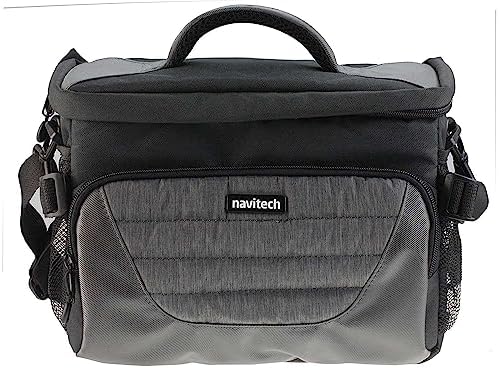 Navitech Grey Shoulder Camera Bag Compatible with CampSnap Compact Digital Camera - Image 4