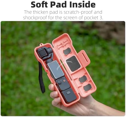 Travel Case for DJI Osmo Pocket 3 / Xtra Muse Accessories (Black) - Image 6
