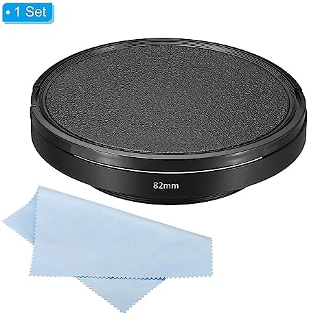 PATIKIL 82mm Lens Hood, Wide Angle Matte Surface Anti-Reflective Inside Hood with Cap and Cleaning Cloth for Camera Lens, Black for Nikon, for Fujifilm, for Pentax, for Leica - Image 3