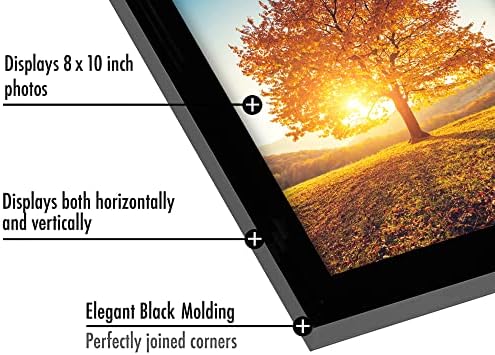 Americanflat 8x10 Picture Frame - Engineered Wood - Black - Image 6
