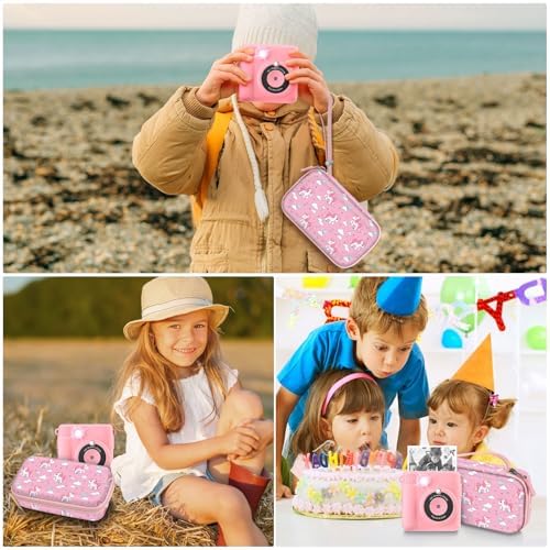 FINTIE Kids Camera Case for Instant Print Digital Cameras, Hard EVA Shell - Image 7