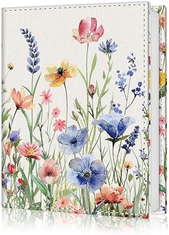 Photo Album 4x6, Small Picture Book Botanical Wild Flowers by Lebrocoli