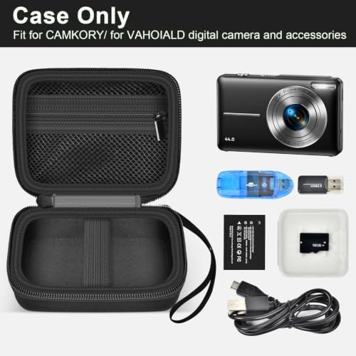 ALKOO Digital Camera Case for CAMKORY, Camera Pouch for KODAK Pixpro -Black - Image 2