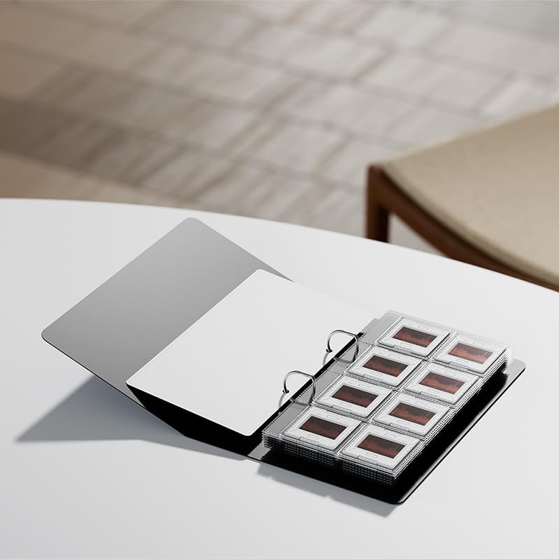 JJC 35mm Slide Storage Box for 96 Slides w/ 12 Acid-Free Pages & 48 Mounts - Image 2