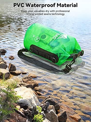HEETA Dry Bag Waterproof Backpack with Phone Case 5L/10L/20L/30L/40L - Image 3
