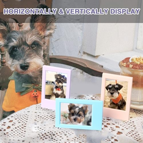 CAIYOULE Mini Picture Frame for Fujifilm Instax Mini Instant 3" Film Photo - Image 5