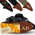 Art Tribute Camera Strap Personalized With Name - Shoulder, Crossbody & Neck Camera Strap for Photographers, Fits All Cameras, Canon Nikon Sony Fujifilm, Padded Strap W/Quick Release & Leather Ends by ArtTribute