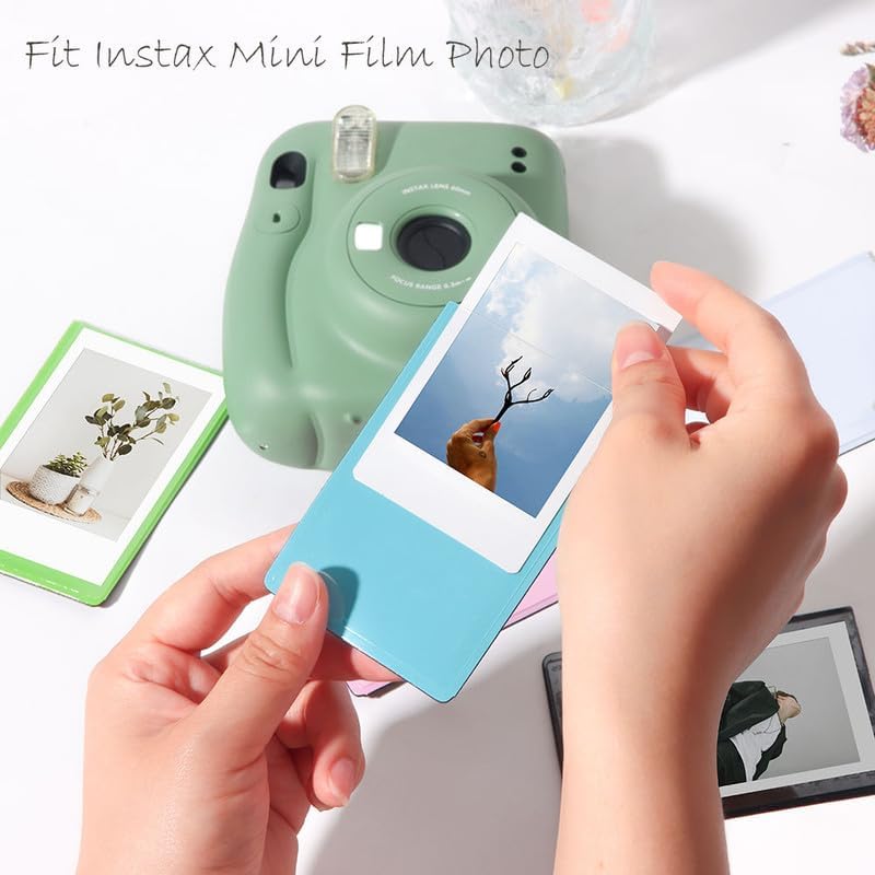 2x3 Magnetic Photo Frame Refrigerator for Fujifilm Instax Mini Instant Film, Magnet Picture Frames for Fridge Small Picture Holder for 8.6cm*5.4cm Picture -10 Pack - Image 3
