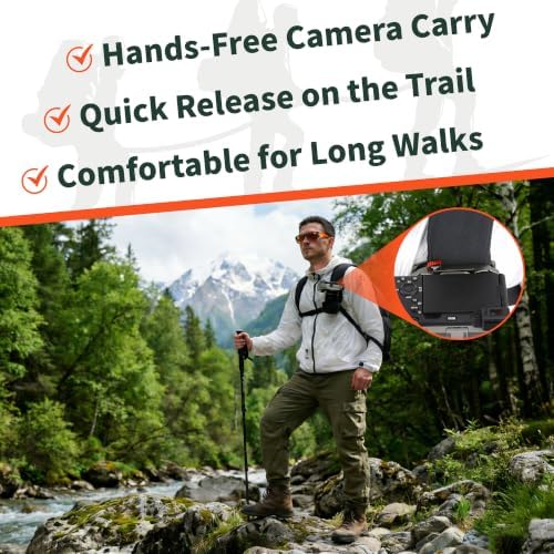 Camera Backpack Clip Arca-Style Quick Release Anti-Drop Dual-Lock - Image 2