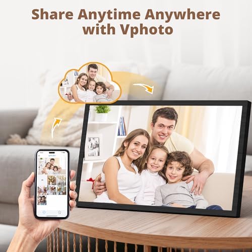 Dragon Touch 21 Inch WiFi Digital Picture Frame Touch Screen - Image 4