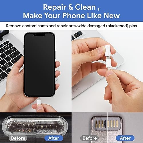 for iPhone Cleaning Kit, Multi-Tool for iPad AirPods Speaker & Charger Port - Image 6