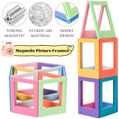 10 Pack Magnetic Picture Frame for Fujifilm Instax Mini Film, 2x3 inch - Image 5
