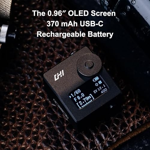 CHI L.D. Light Meter Lite (Black) for Vintage Cameras and Film Photography - Image 6