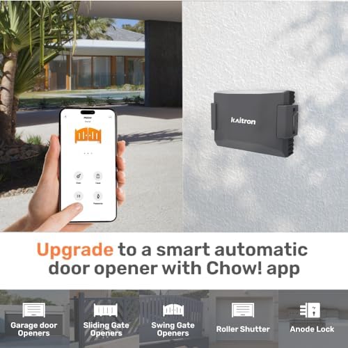 TMT ChowBOX, IP56 Waterproof AIoT Remote Control Box for Gate Openers, Remote by WiFi, Bluetooth & Ethernet Line, Upgrade Gate Openers to Automatic Gate Openers with Complete Kit (App Compatible) - Image 5