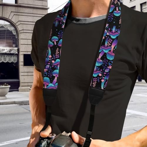 GLENLCWE Camera Strap, Camera Strap for Photographers Neck Strap Replacement Fit Most Cameras - Image 2