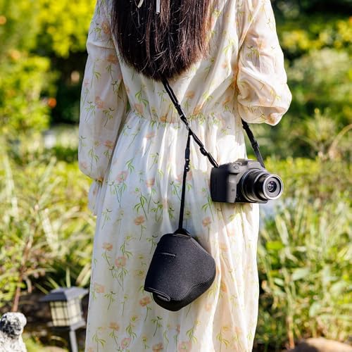 Neoprene Mirrorless Camera Case for Canon EOS R7 R10 +18-45mm Lens Z6III - Image 6