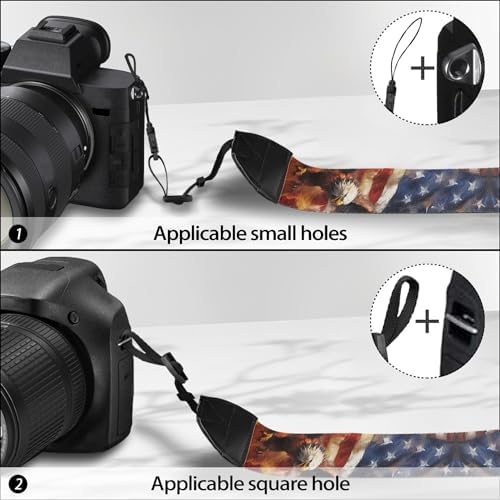 GLENLCWE Camera Strap, Camera Strap for Photographers Neck Strap Replacement Fit Most Cameras - Image 5
