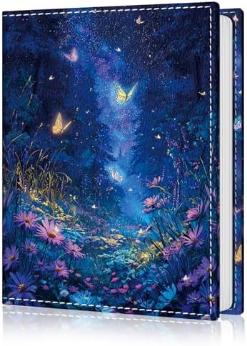 Photo Album 4x6, 56 Pockets Small Picture Book Forest Butterfly by Lebrocoli