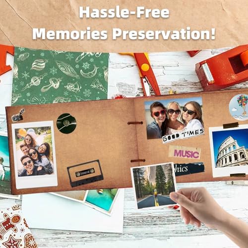 Scrapbook Photo Album Our Adventure Book Embossed Hard Cover - Image 2