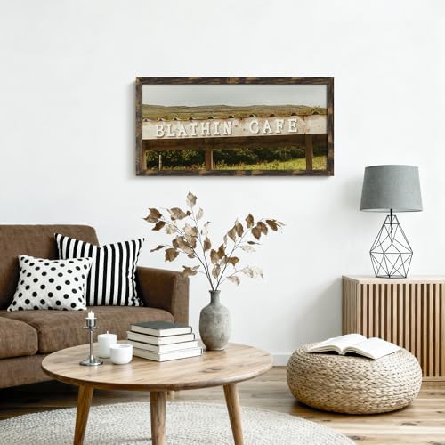 DUENPY 14x30 Collage Frame For 14 4x6 Photos Brown - Image 7