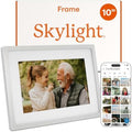 Skylight Digital Picture Frame, Load from Phone Capability, 10" Silver by Skylight
