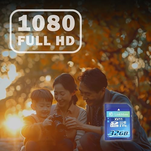 LinkMore XV11 32GB 5-Pack Full-Size SDHC Cards, UHS-I U1 V10, 97MB/s - Image 5