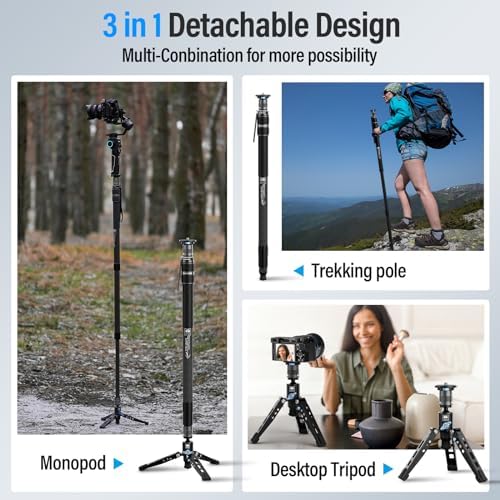SIRUI SVM-165 Carbon Fiber Rapid Monopod, One-Step Height Adjust, 65" - Image 5