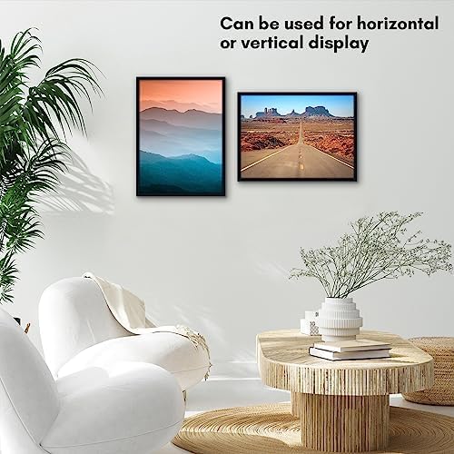 Americanflat 11x15 Picture Frame - Slim Molding - Black - Image 4