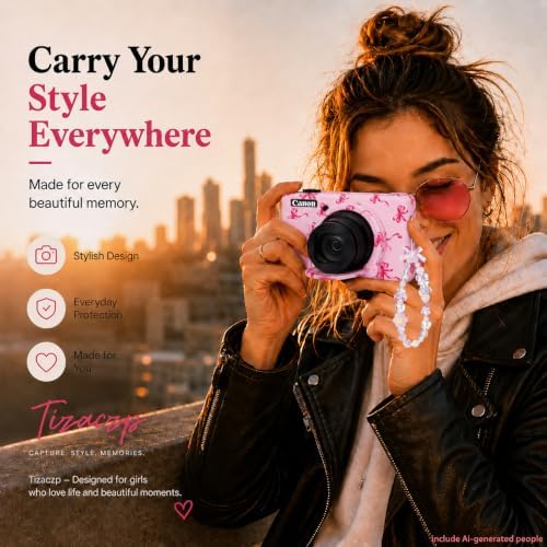 Cute Camera Case for Canon PowerShot SX740 HS/SX730 HS - Image 7
