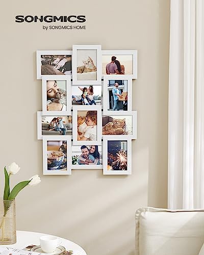 SONGMICS Collage Picture Frames, 4 x 6 for Wall Decor, Set of 12 - Image 2