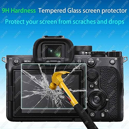 ULBTER Screen Protector for Sony Alpha A7 IV A7IV A74 [3+2 Pack] - Image 3