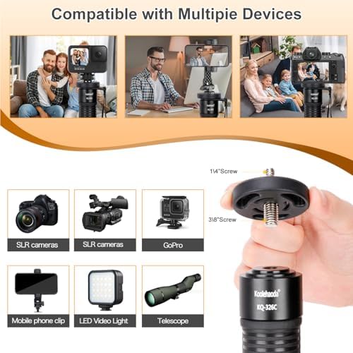 Koolehaoda 69" Camera Monopod Carbon Fiber Photography Monopod, 6 Section - Image 5
