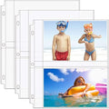 MaxGear 30 Pack 5x7 Photo Sleeves for 3 Ring Binder (120 Pictures),2 Pocket by MaxGear