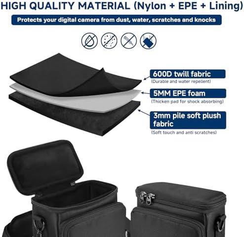 Travel Case Compatible with FUJIFILM INSTAX WIDE EVO Camera - Image 4