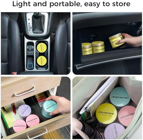 ColorCoral Cleaning Gel Universal Dust Cleaner for PC Keyboard Car Detailing Office Electronics Laptop Dusting Kit Computer Dust Remover, Computer Gaming Car Accessories, Gift for Men Women 160g - Image 4