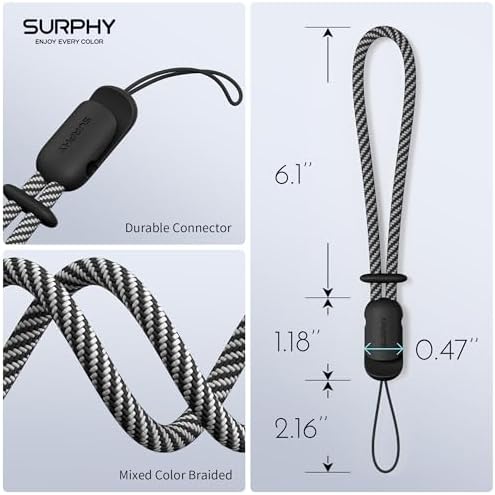 SURPHY 2 Pack Phone Lanyard, Phone Wrist Strap for Case, Camera Wrist Strap - Image 5