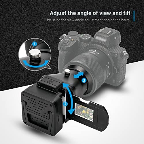 JJC Film Digitizing Adapter Set with LED Light Replaces Nikon ES-2 - Image 4
