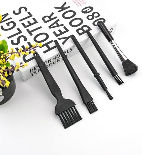 5 PCS Mini Keyboard Brushes, Anti-Static Brush for Small Spaces - Image 4