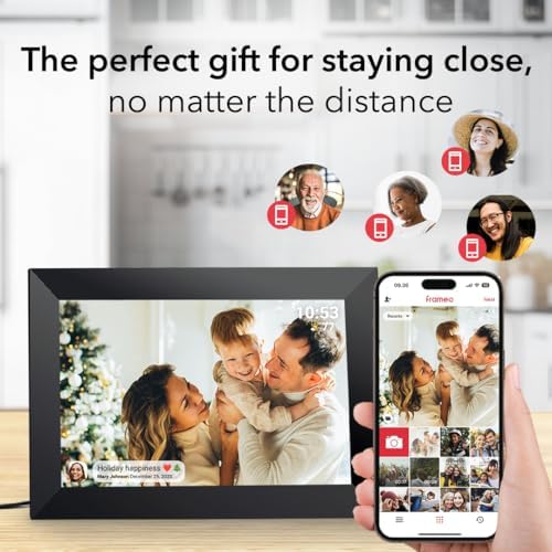 32GB FRAMEO 10.1 Inch Smart WiFi Digital Photo Frame - Image 6