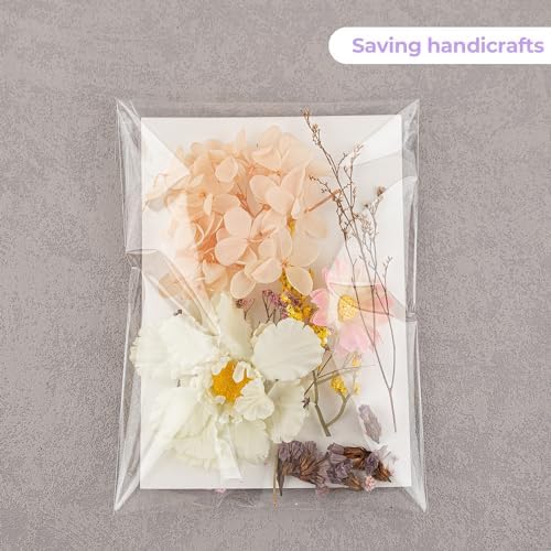 Frametory, 25 Pack 11 1/4" x 14 1/8" Acid-Free Clear Plastic Bags - Image 5