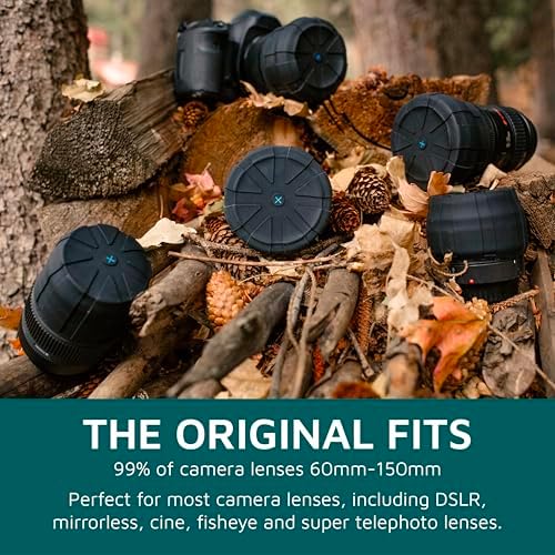 KUVRD Universal Lens Cap v1 - Silicone Camera Lens Protector, Single - Image 3