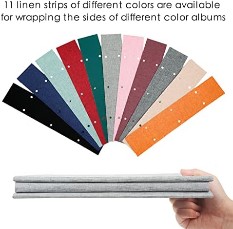 Spbapr Photo Album Self Adhesive Scrapbook Refill Pages for 11x10.6inch Photo Album - Image 3