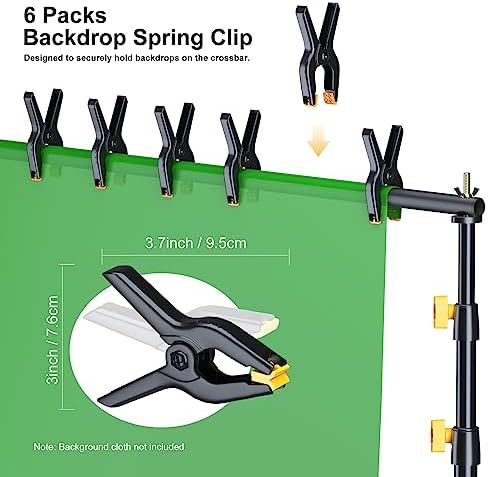 LINCO Lincostore Backdrop Stand Kit 10x7ft for Photography - Image 5