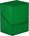 Ultimate Guard Boulder 80+ Classic, Deck Case for 80 Double-Sleeved TCG Cards, Emerald, Secure & Durable Storage for Trading Card Games, Soft-Touch Finish by UltimateGuard