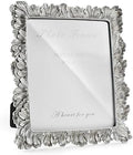 Cuspin 8x10 Picture Frame Silver Vintage Ornate Palm Leaf Resin Frame by Cuspin