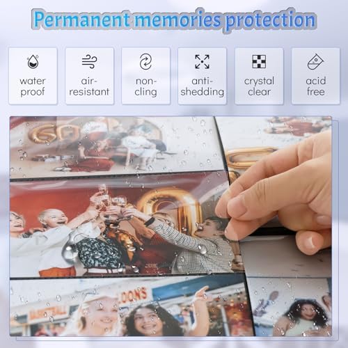 Popotop 4x6 Photo Album 1000 Pictures, Linen Hardcover, Reinforced Spine - Image 2